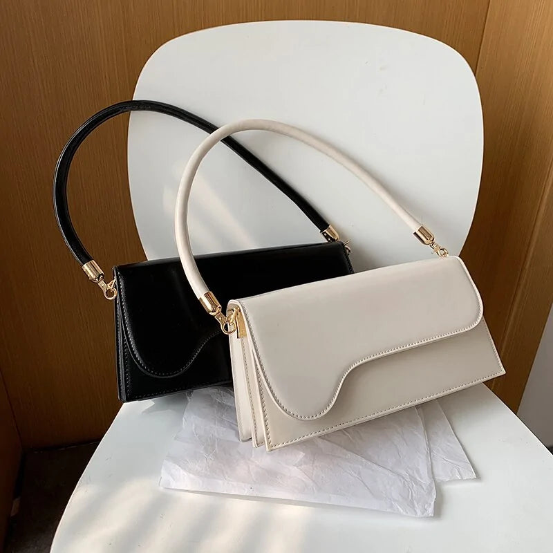 Elegant Women Baguette Handbags Rieworkes