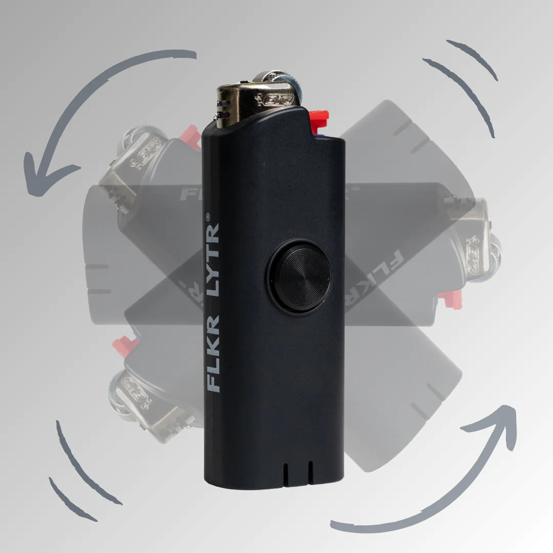 FLKR LYTR® Amazon Prime Fidget Spinner Lighter Case Amazon Must Have "DRK NYTE" for Bic® Spinner Lighter Case | FLKR LYTR - $9.99 Mimarta
