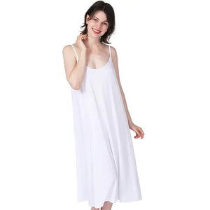 Women Nightgowns Summer Sleepwear Night Dresses 2XL-7XL Plus Size Rieworkes