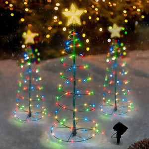Solar LED Christmas Tree Lights Rieworkes