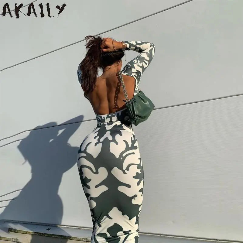 Summer Streetwear Print Dress Rieworkes