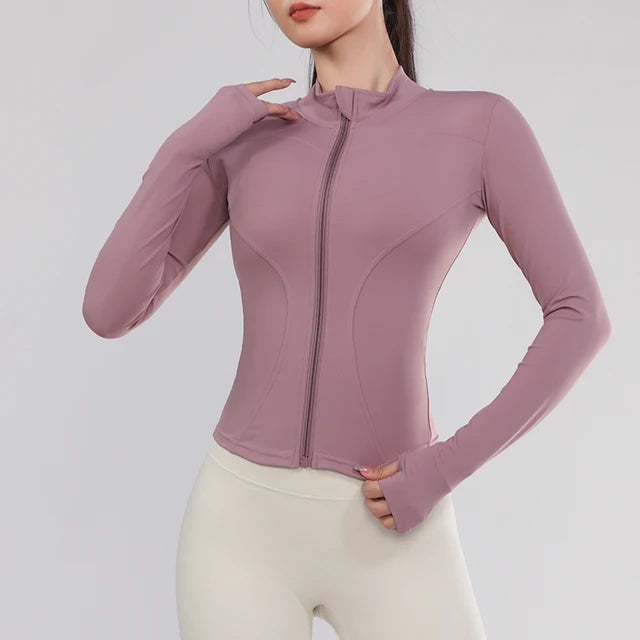 Women's Gym Exercise Suit Yoga Long Sleeve Rieworkes