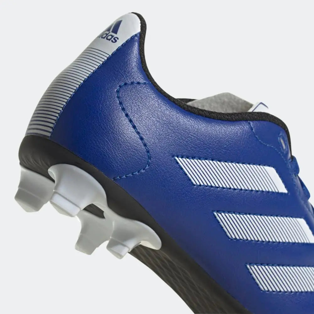 Adidas Unisex-Child Goletto VIII Firm Ground Soccer Shoe 11 Little Kid Team Royal Blue/White/Black Rieworkes