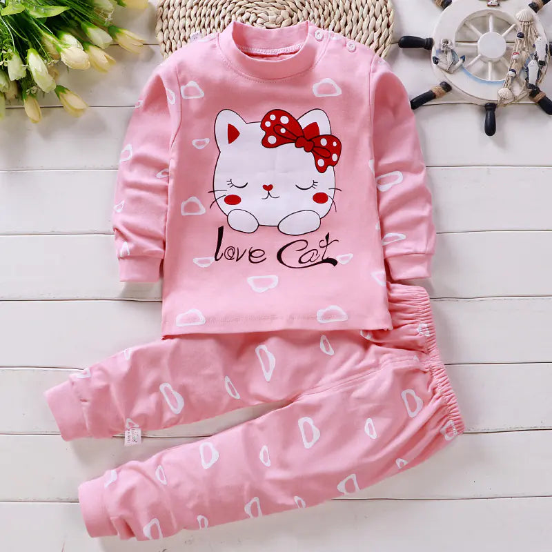 Boys' Cotton Autumn Winter Underwear Set (Wholesale) Mimarta