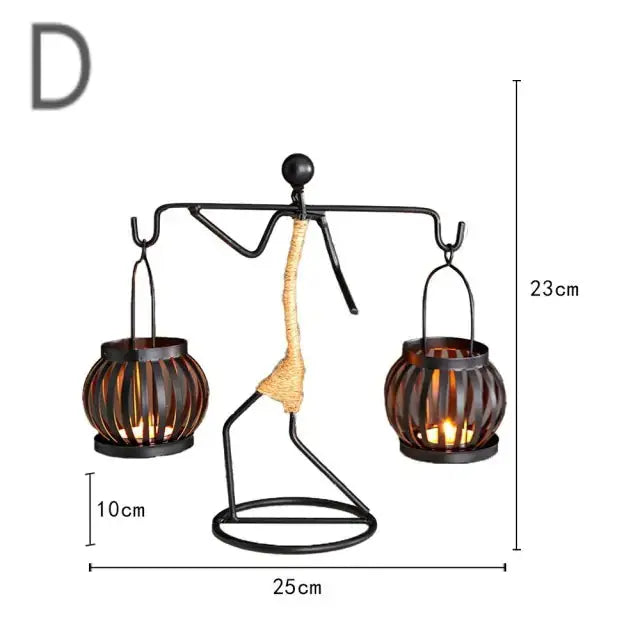 Little Man Candle Holder Rieworkes