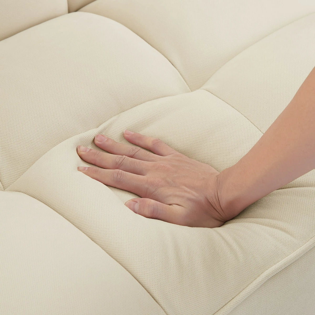 2064 Beige Sofa Rieworkes
