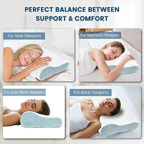 Neck Support Orthopedic Bed Pillow Rieworkes