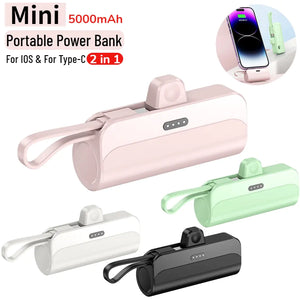 Wireless Capsule Charger 5000mAh Rieworkes