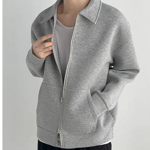 Flip Collar Zipper Coat Rieworkes