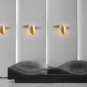 Nordic Iron Bird Wall Lamp for Home Decor Rieworkes