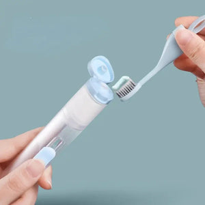 Foldable Portable Toothbrush Set Rieworkes