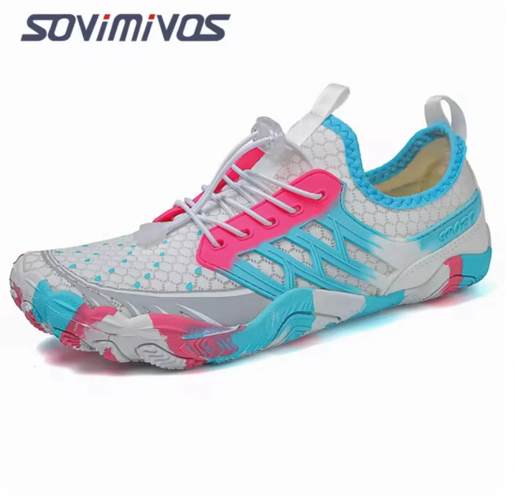 Barefoot Trail Shoes for Men and Women - Casual Hiking and Aquatic Sneakers. Rieworkes