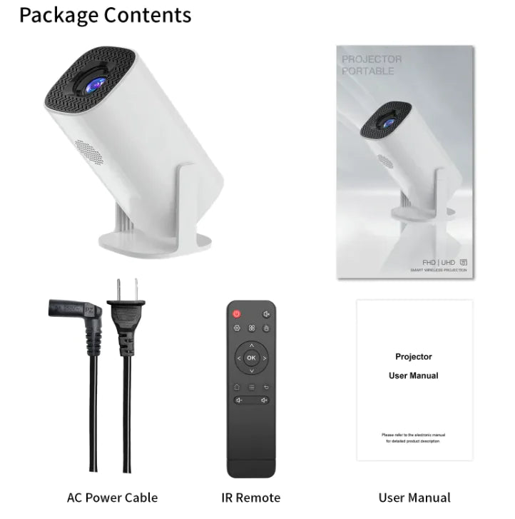 Ultra HD Mini 4K Projector for Home Mimarta