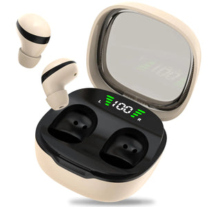 Generic Invisible Sleep Headphones，Noise Cancelling Earbuds for Sleep，Wireless Bluetooth 5.3 ，Mini Earbuds for Small Ear Tiny Hidden Headphones for Wom (Skin color) Mimarta