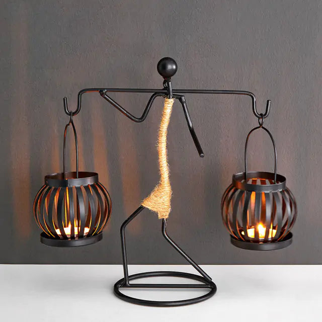 Lantern Shape Candlestick Rieworkes