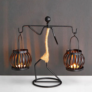Lantern Shape Candlestick Rieworkes