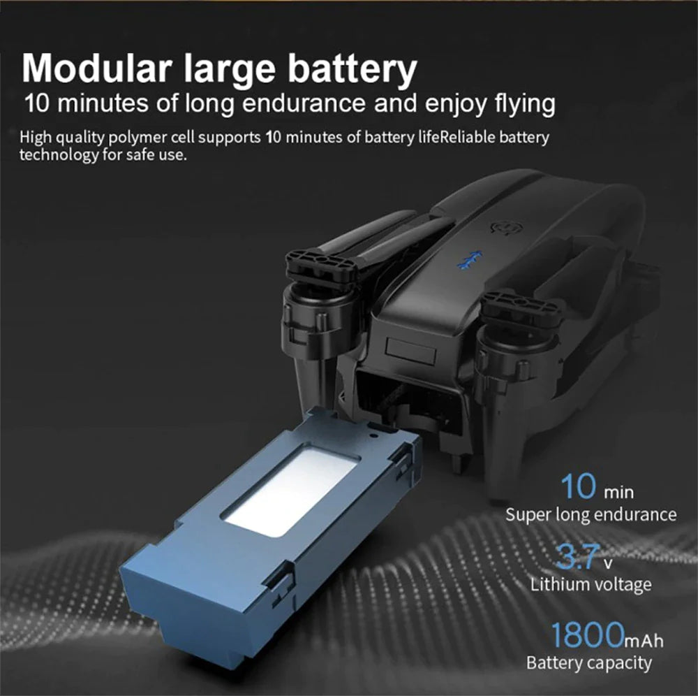 Drones Quadcopter 5G 4K GPS Drone X Pro with HD Dual Camera WiFi FPV Foldable RC Rieworkes