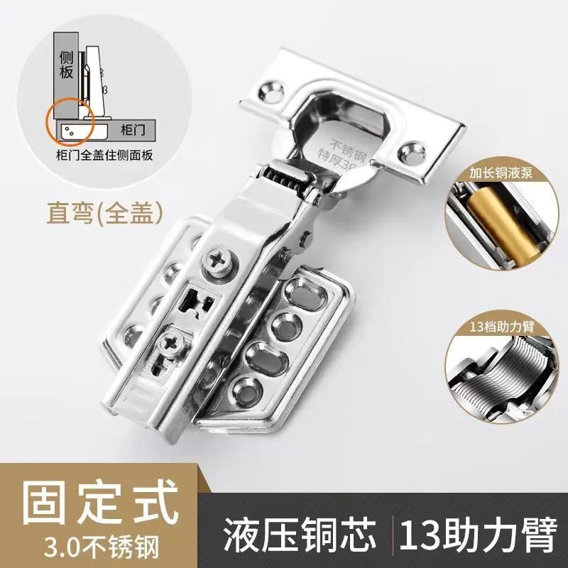304 Stainless Steel Cabinet Door Hydraulic Hinges Mimarta