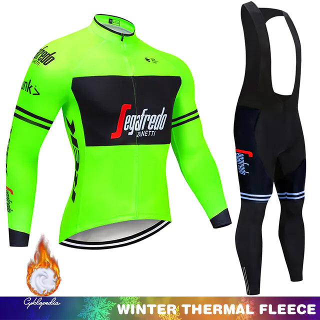 GRENADIER Winter Thermal Fleece Cycling Clothing for Men Mimarta