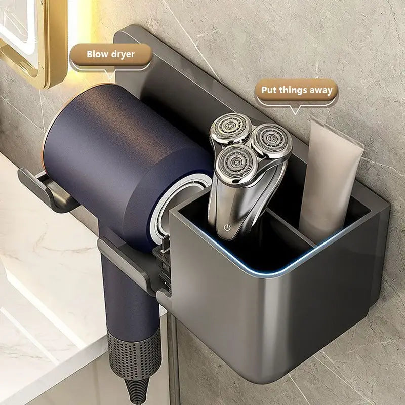 Wall Mounted Bathroom Storage Holder for Hair Tools Mimarta