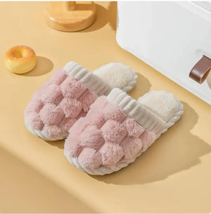 Cozy Cotton Winter Slippers for Women Rieworkes