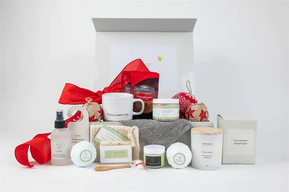 Christmas Gift Basket, Christmas Gift Set Box Rieworkes