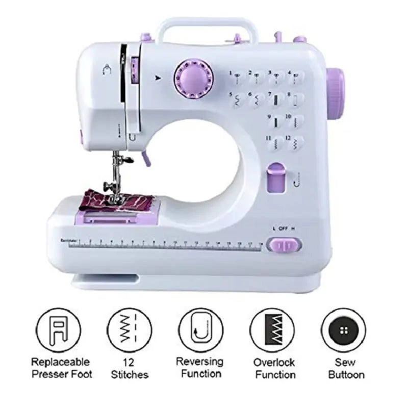 Portable Mini Electric Sewing Machine Rieworkes