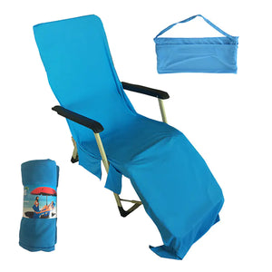 Beach Chair Cover and Towel Mat for Lounge Chairs Mimarta