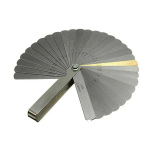32 Blade Feeler Gauge Dual Reading Combination Feeler Gauge Metric & SAE US NEW Rieworkes