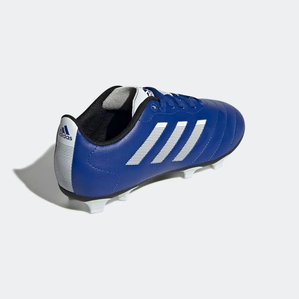 Adidas Unisex-Child Goletto VIII Firm Ground Soccer Shoe 11 Little Kid Team Royal Blue/White/Black Rieworkes