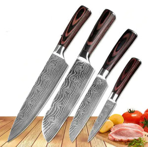 Carpenter's Special Set 6-piece Set 8-piece Set Knife Chef Knife Kitchen Knife Cooking Rieworkes