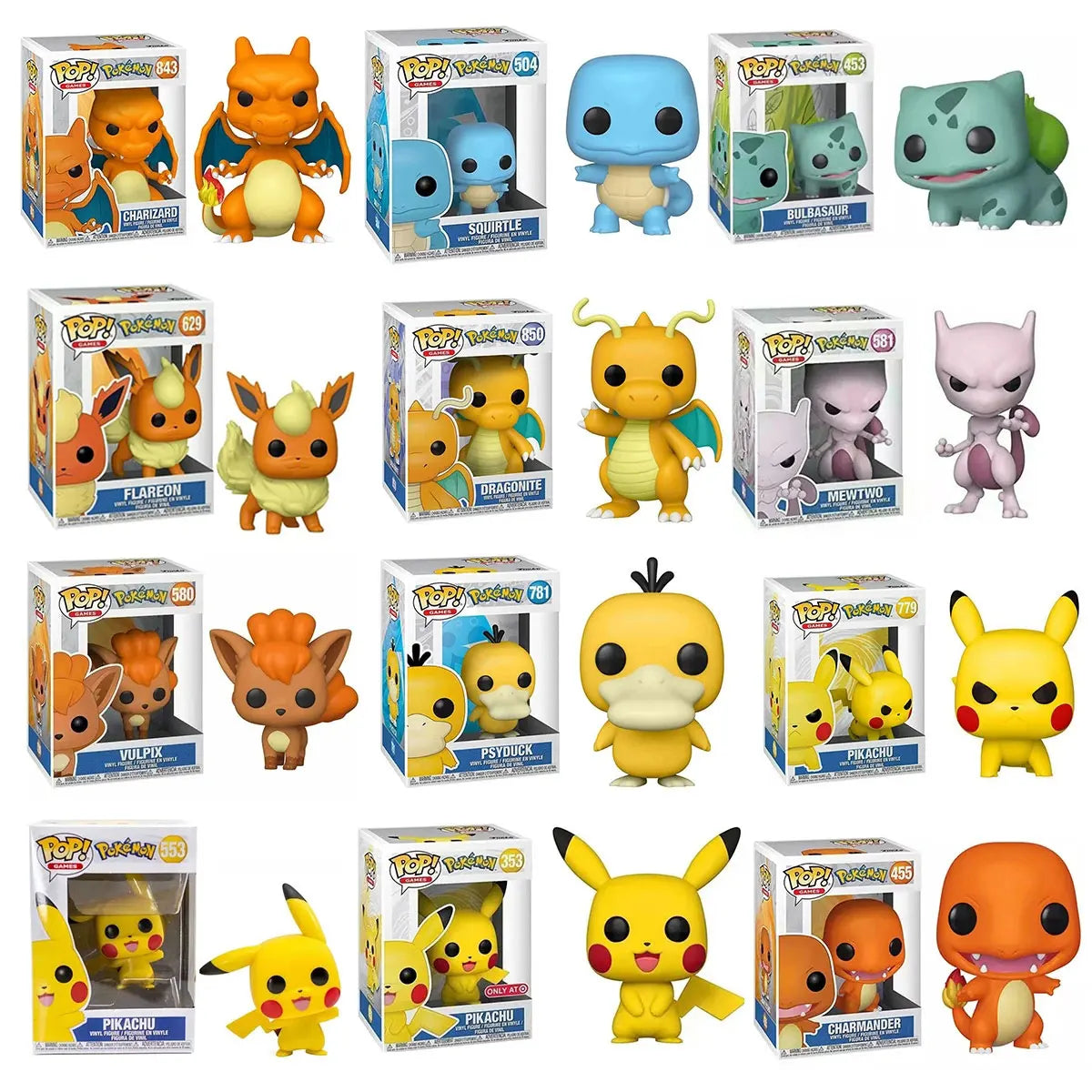 Funko POP Pokémon Anime Figure Toys Rieworkes
