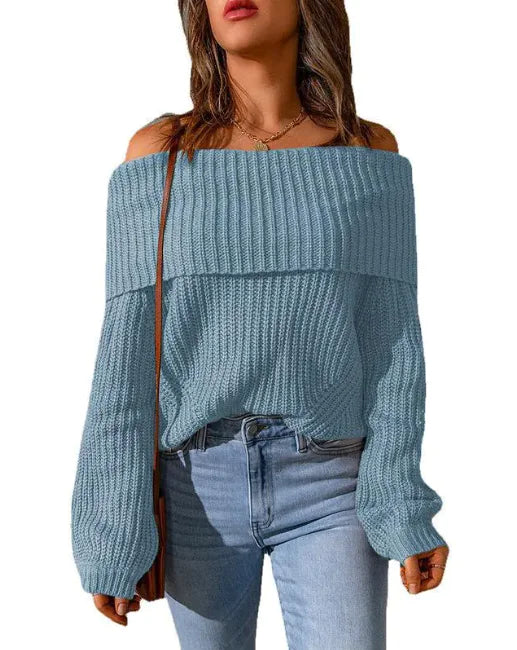 Off-the-Shoulder Sweater Rieworkes