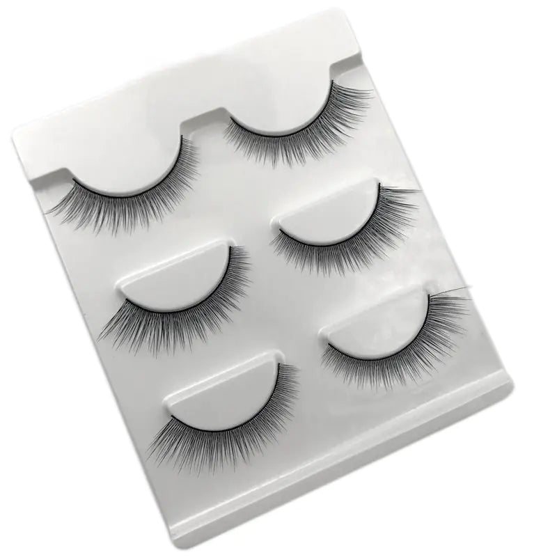 Natural False Eyelashes Set Rieworkes