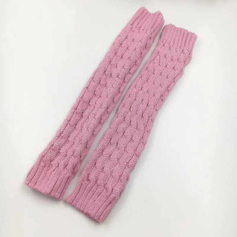 Winter Women's Knitted Knee-High Boot Sock Set Mimarta