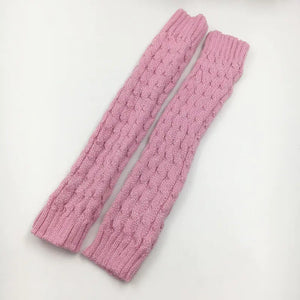 Winter Women's Knitted Knee-High Boot Sock Set Mimarta