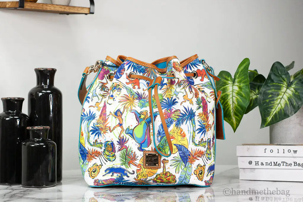 Dooney &amp; Bourke Disney Medium Jungle Book Bucket Bag Rieworkes