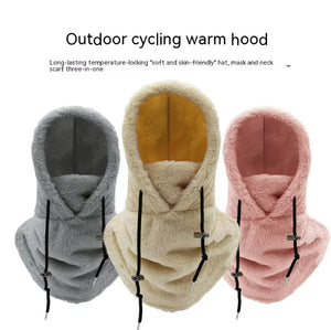Winter Cycling Windproof Cap and Thick Scarf Set Mimarta