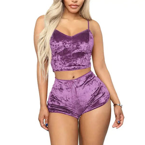 Ladies Satin Pajama Set Rieworkes