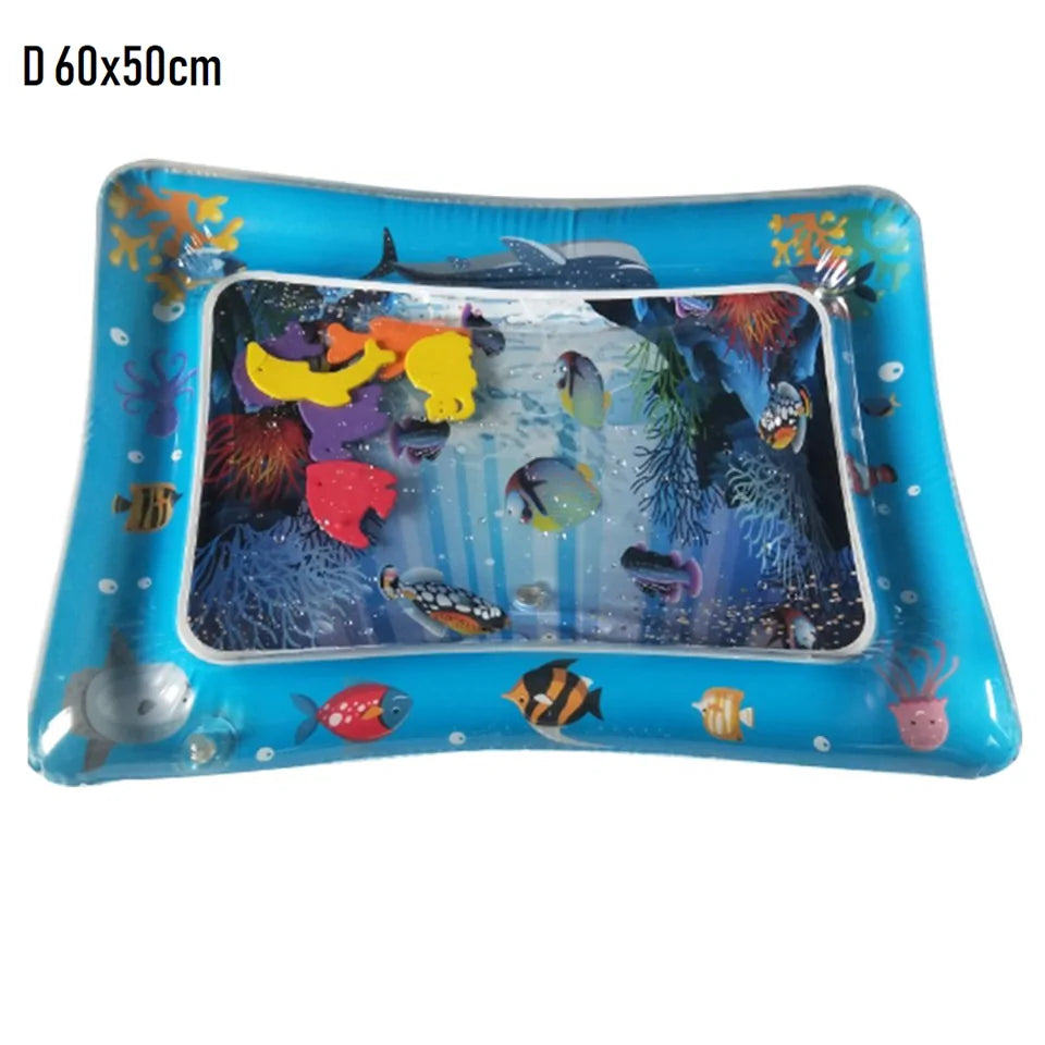 Tummy Time Inflatable Water Mat for Babies Rieworkes