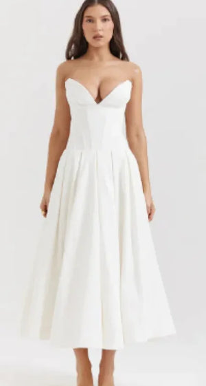 Fashionable New Tube Top Dress For Women Rieworkes