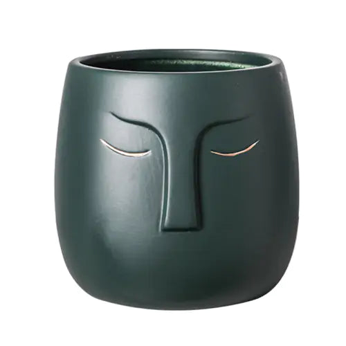 Ceramic Face Living Room Vase Rieworkes