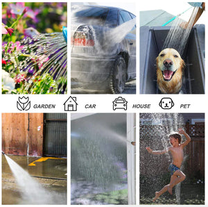 4X Stronger Deluxe Expandable Flexible Garden Hose Water Hose 25, 50, 75, 100FT Rieworkes