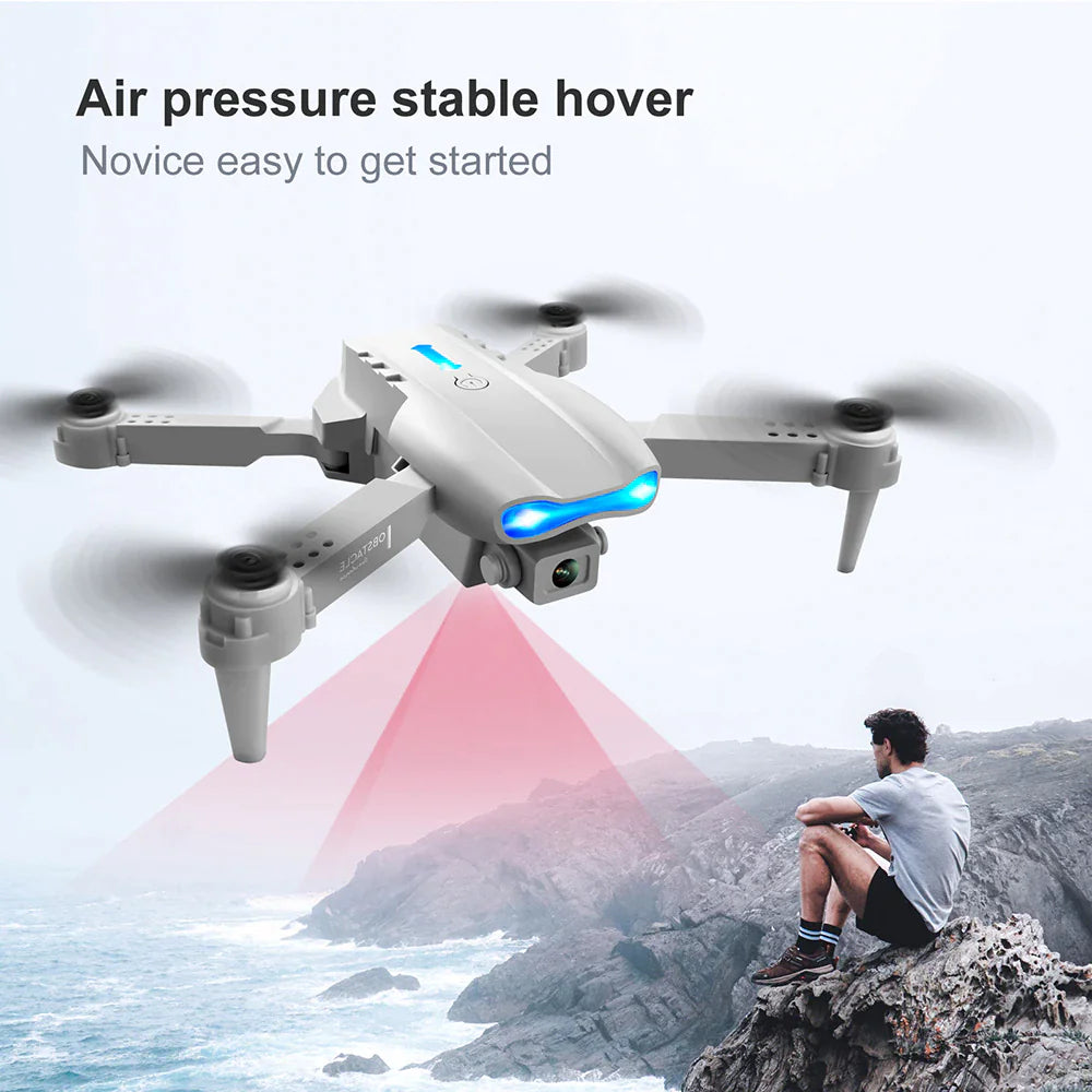 Drones Quadcopter 5G 4K GPS Drone X Pro with HD Dual Camera WiFi FPV Foldable RC Rieworkes