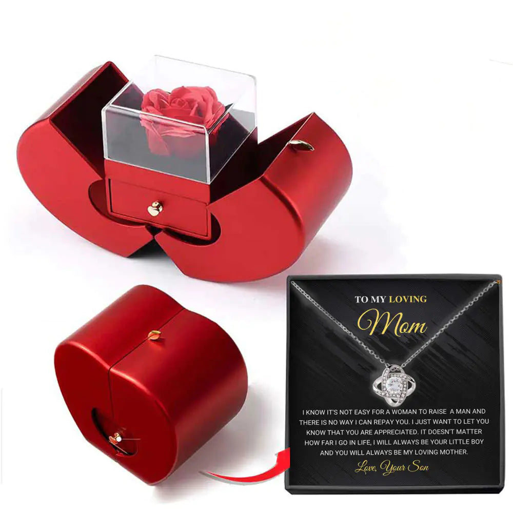 Luxury Four-Leaf Clover Necklace Gift Box Set Mimarta
