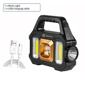 High Power Rechargeable LED Camping Work Light Rieworkes