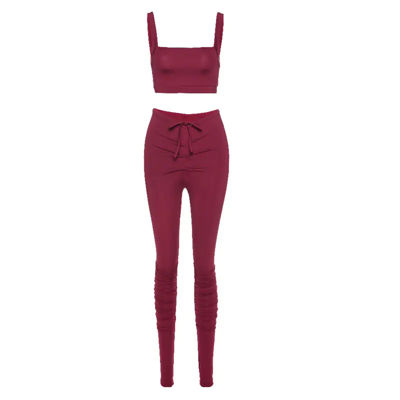 Summer Women's Casual Outfit with Off-Shoulder Design Mimarta