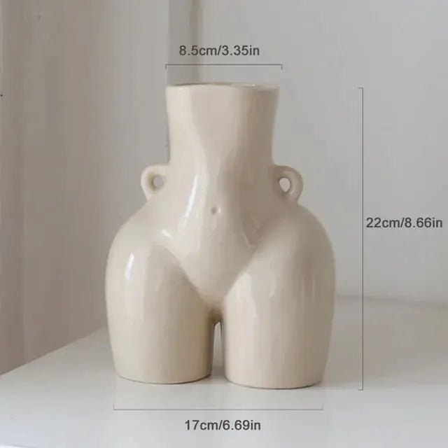 Human Body Ceramics Vases Rieworkes