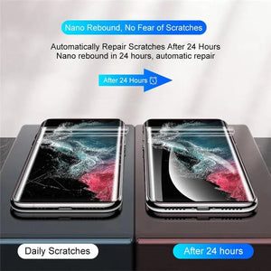 Tempered Glass Screen Protector Lens Hydrogel For Samsung S23 S22 Ultra Plus USA Rieworkes