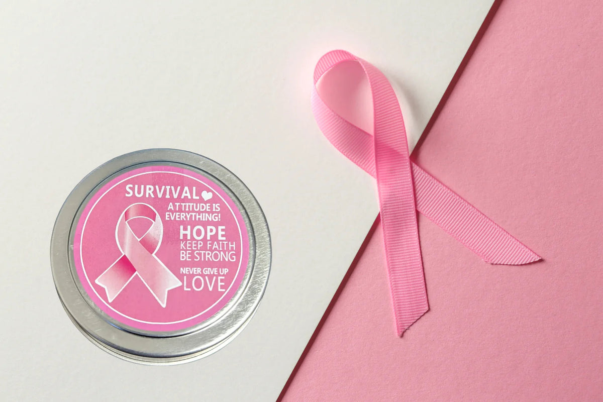 Breast cancer Awareness Gift Box - Hope for a warrior / a survivor / a mother - this is a support care pamper package -  Natural Lavender Bath & Body Relaxing Package Rieworkes